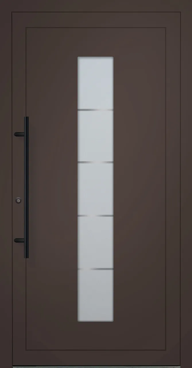 Aluminium-Haustür OptiDoor Exclusiv Blackline 38441E