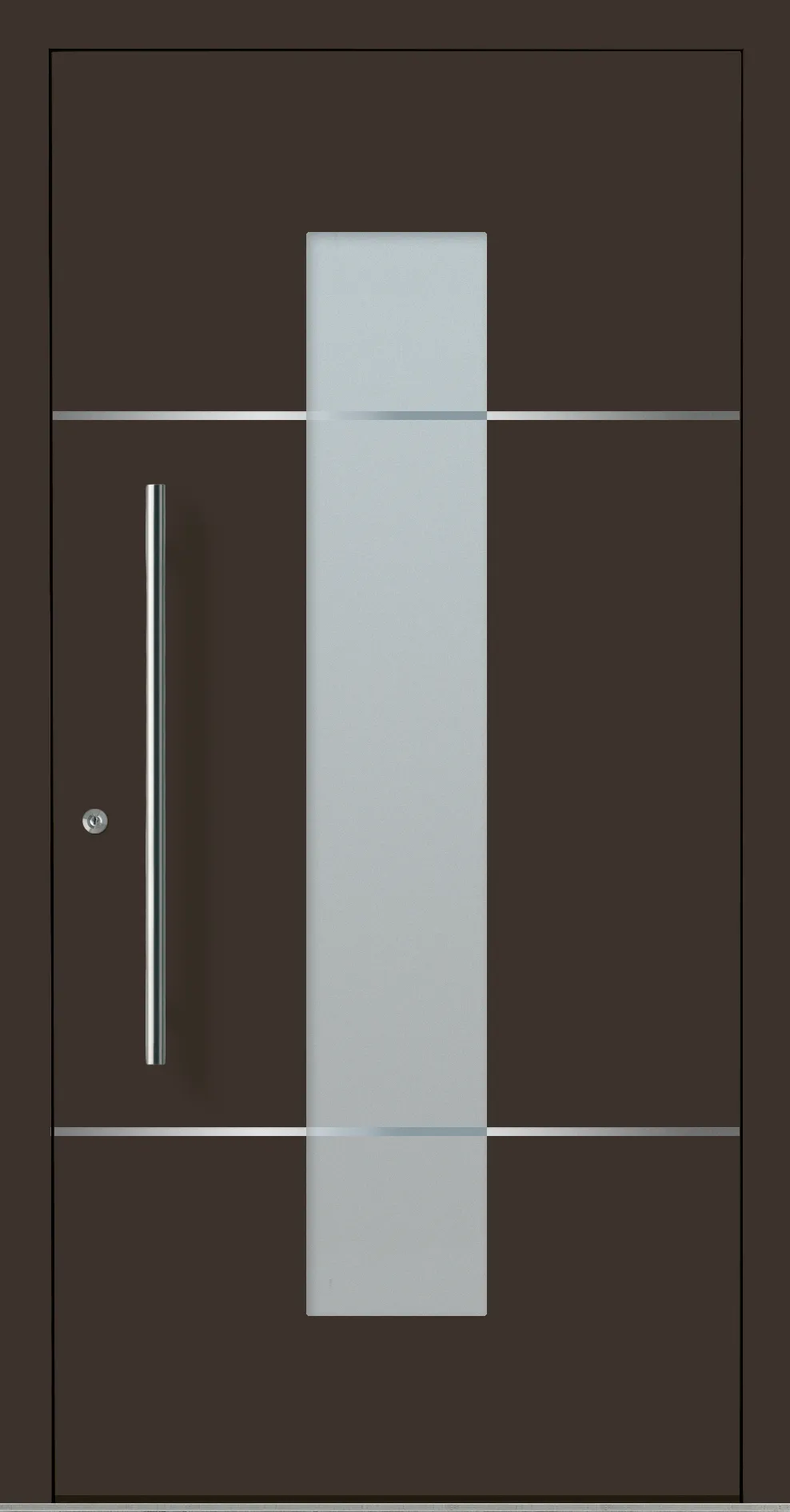 Aluminium-Haustür OptiDoor Design 32112D