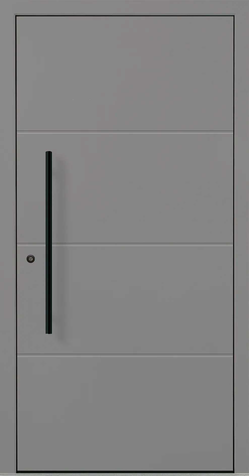 Aluminium-Haustür OptiDoor Blackline 30500D