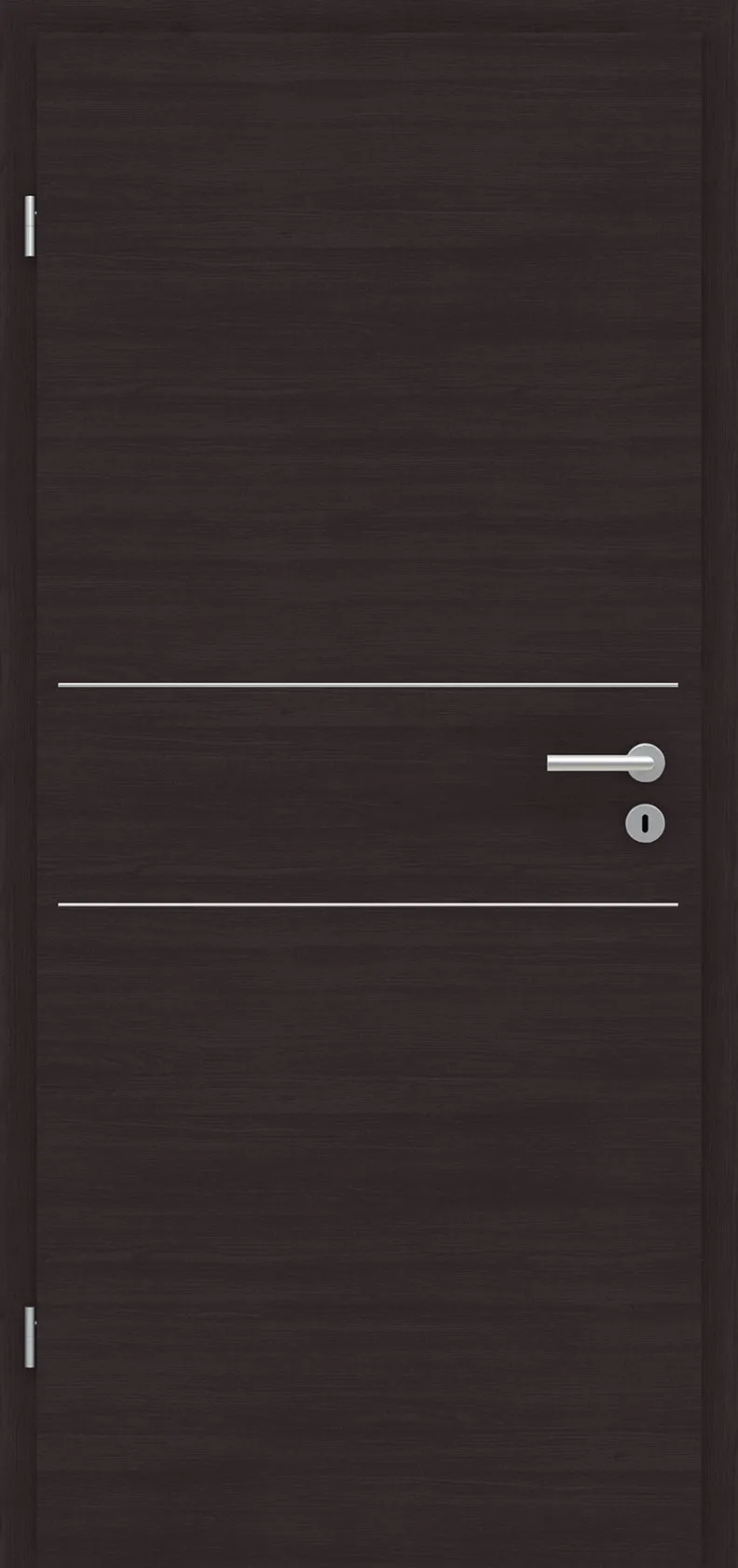 Innentür Lisena 2 Accent Graphitgrau Quer CPL