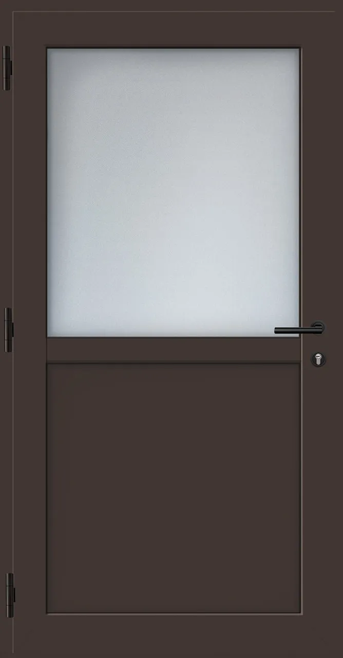 Aluminium-Haustür OptiDoor Power Blackline 38002P