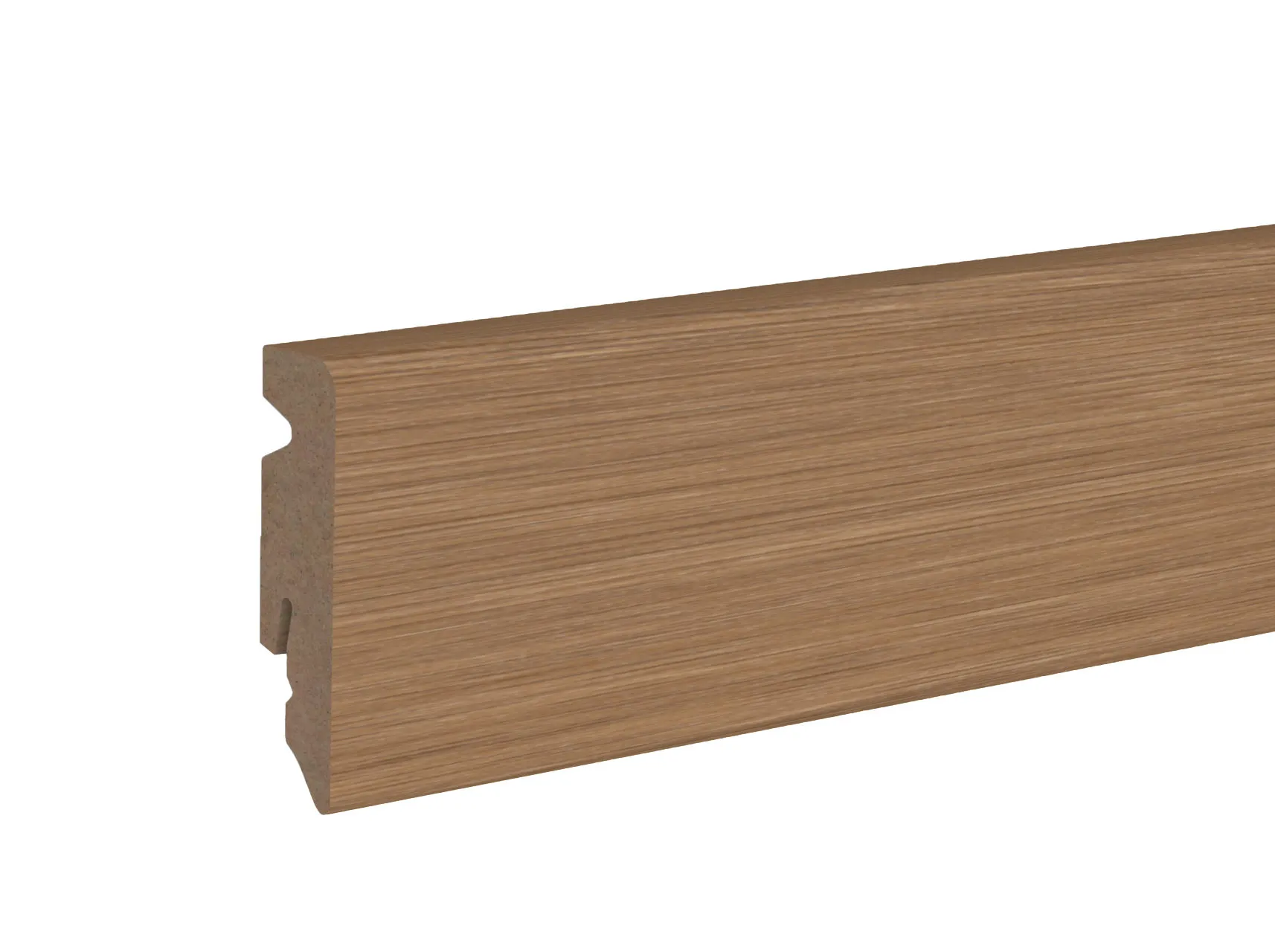 Design-Fußleiste 58/15 MDF Tabacco Oak