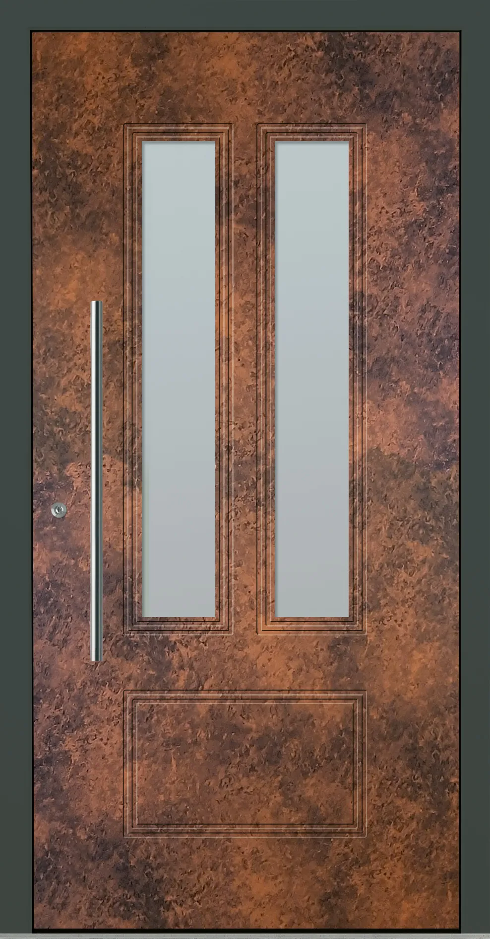 Aluminium-Haustür OptiDoor Design 32650D