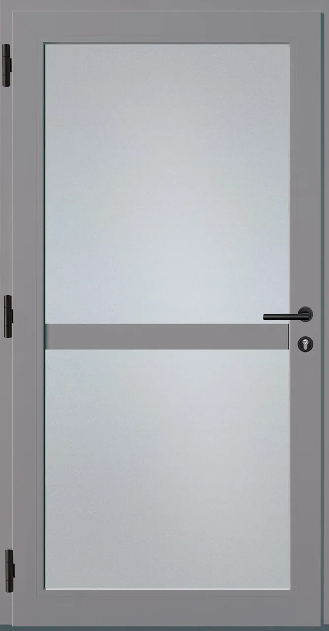 Aluminium-Haustür OptiDoor Exclusiv Blackline 38001E