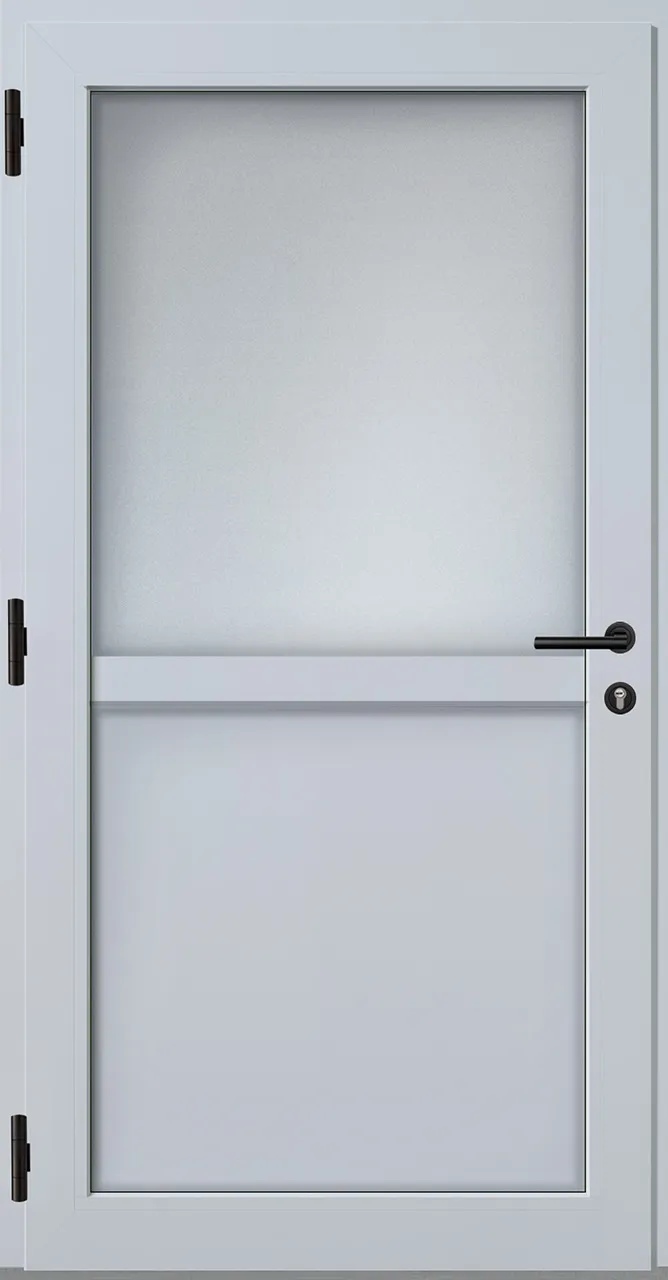 Aluminium-Haustür OptiDoor Power Blackline 38002P