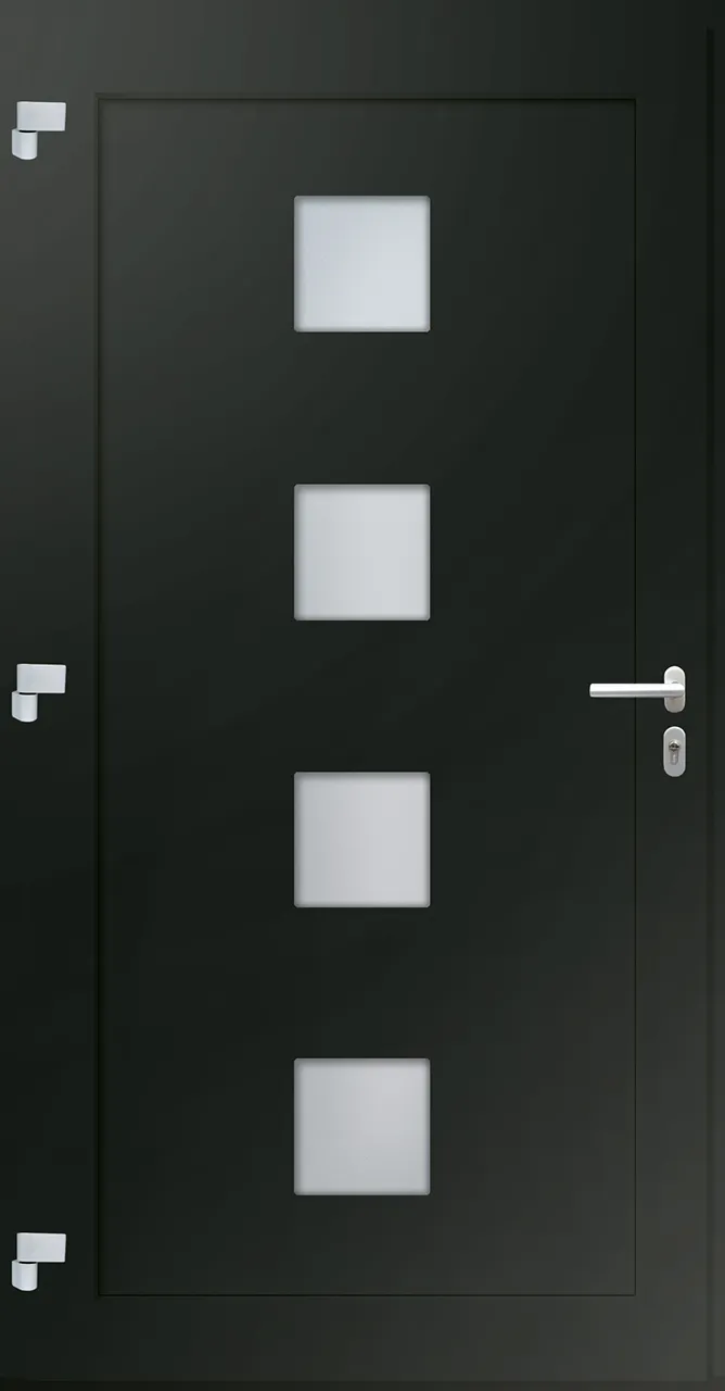 Aluminium-Haustür OptiDoor Power Trendline 38608P