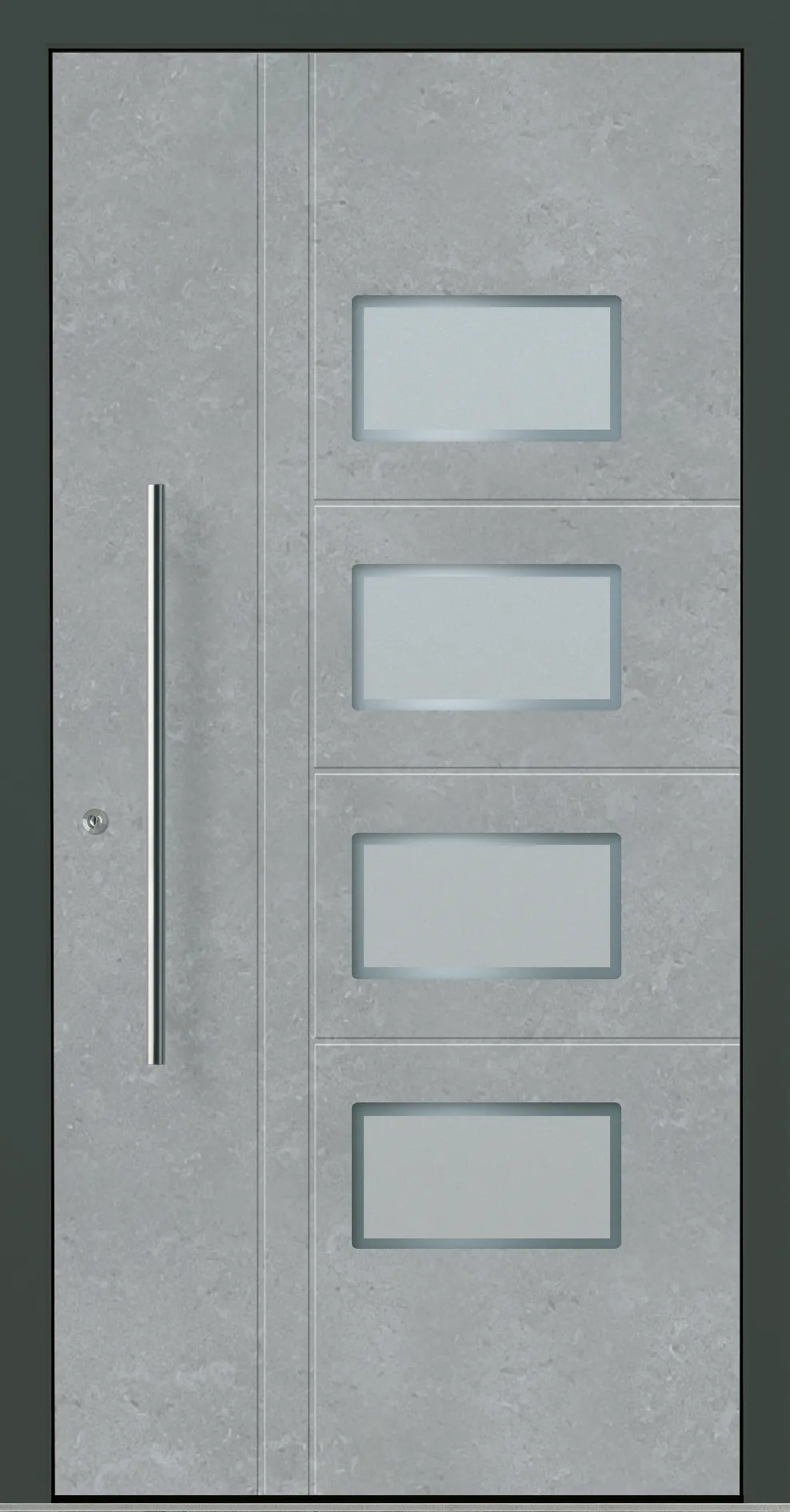 Aluminium-Haustür OptiDoor Design 30620D