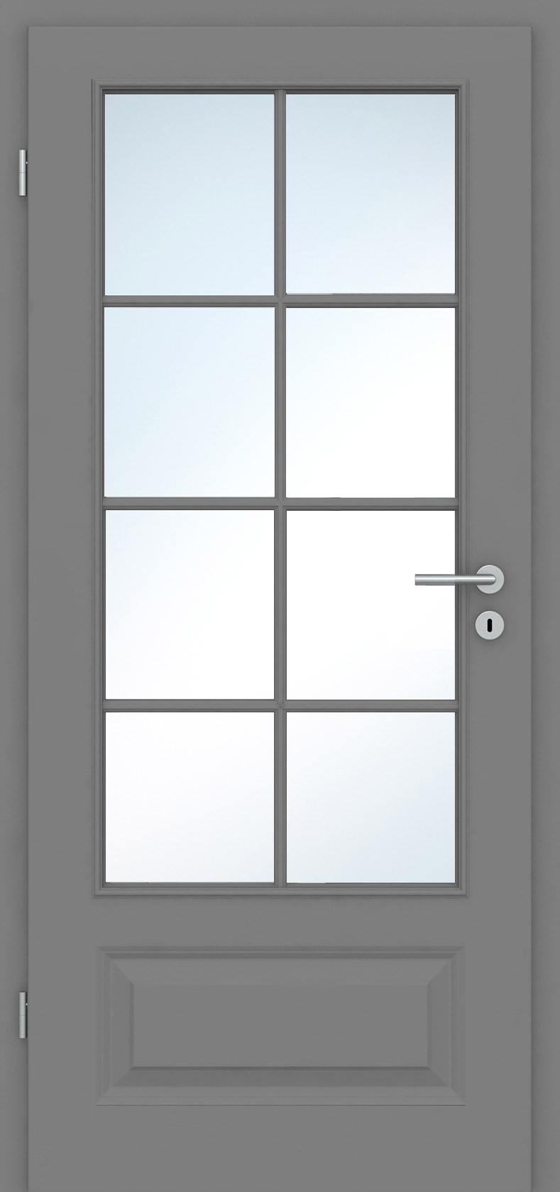 Stil-Innentür Grigio 12FS Grau