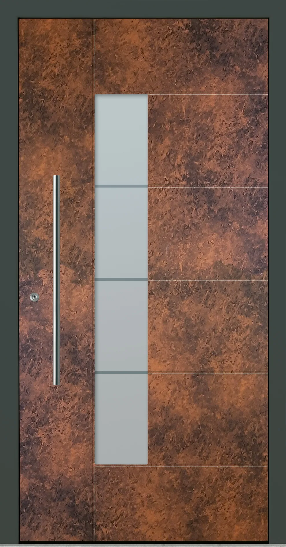 Aluminium-Haustür OptiDoor Design 30555D