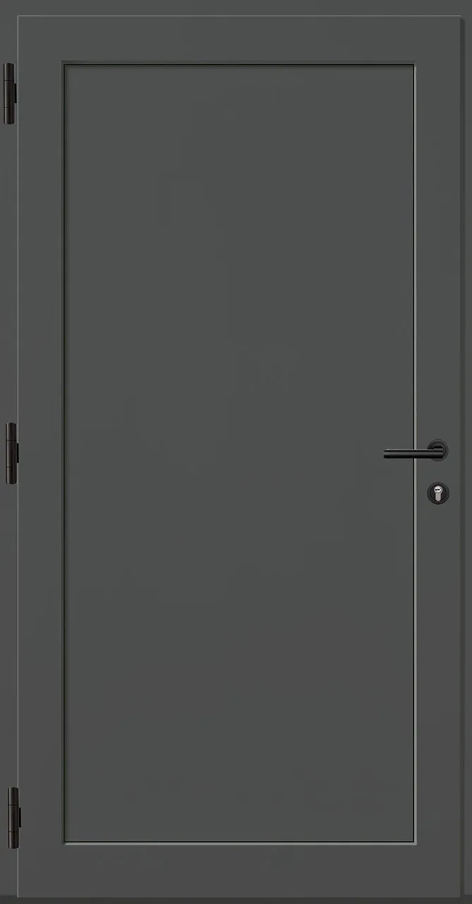Aluminium-Haustür OptiDoor Exclusiv Blackline 38800E