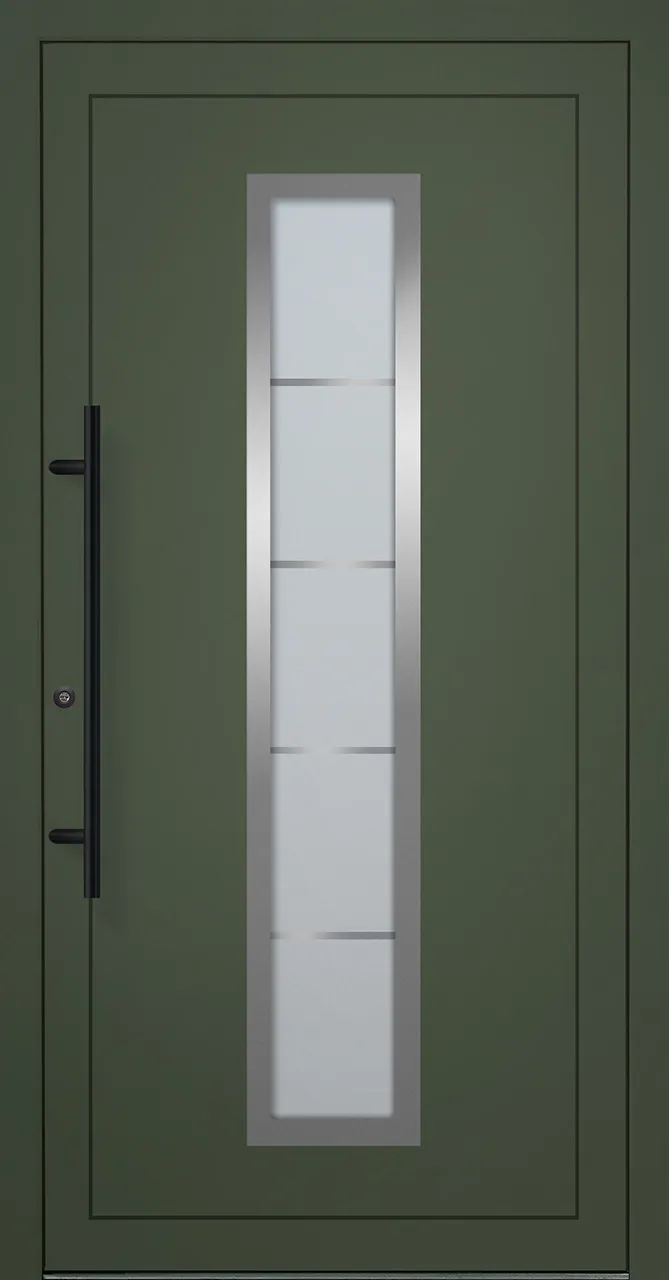 Aluminium-Haustür OptiDoor Exclusiv Blackline 38449E