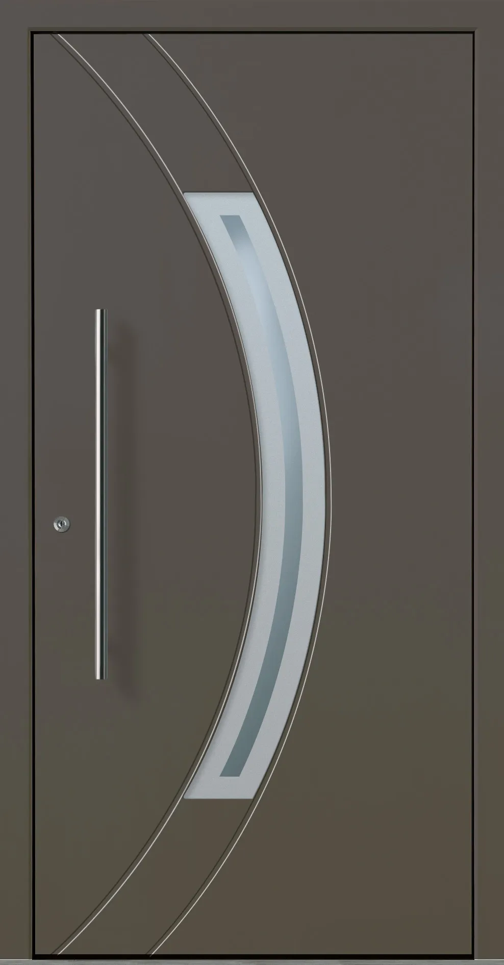 Aluminium-Haustür OptiDoor Design 32110D