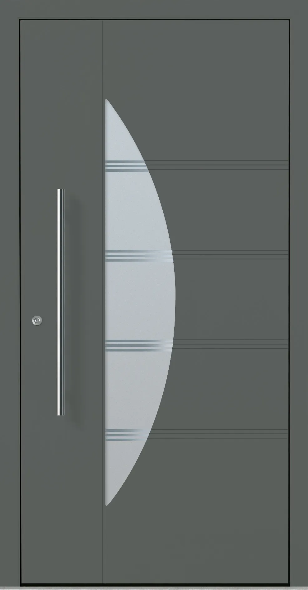 Aluminium-Haustür OptiDoor Design 30912D