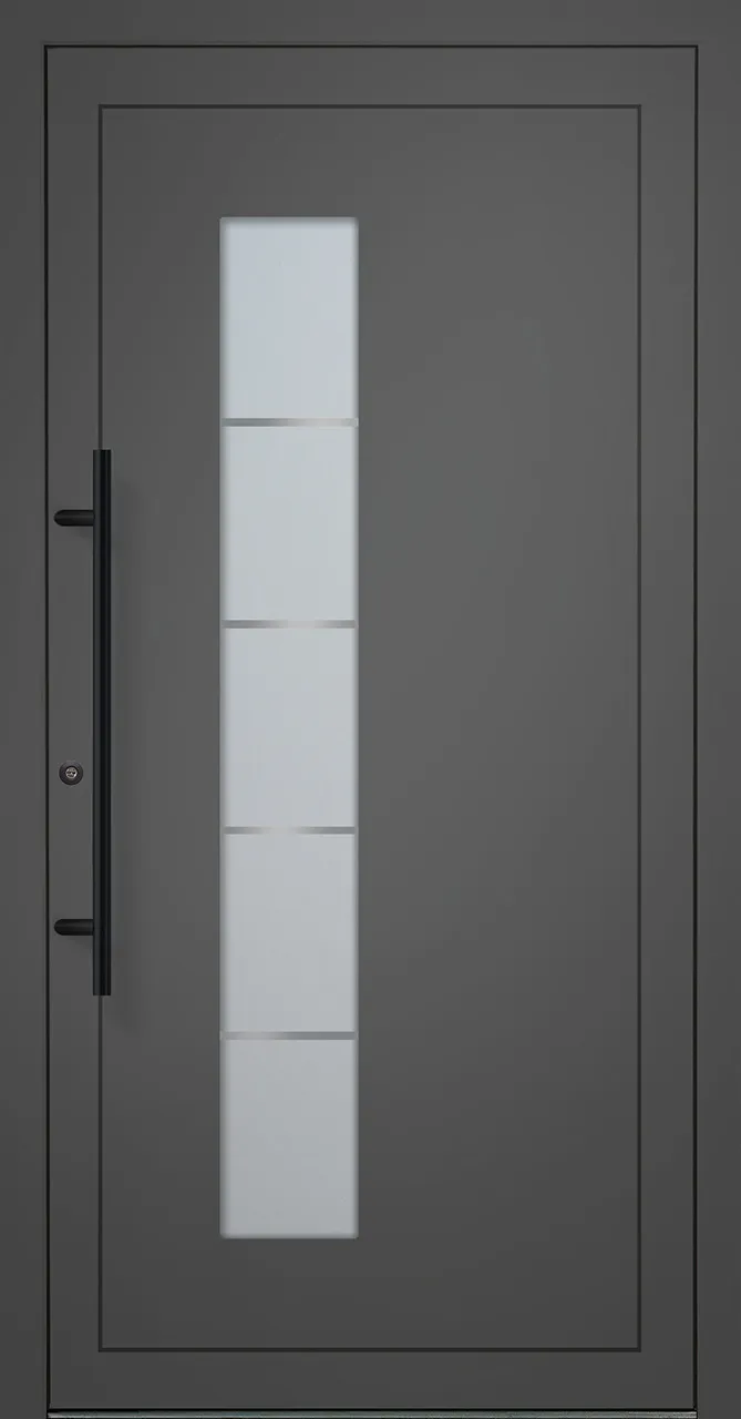 Aluminium-Haustür OptiDoor Power Blackline 38711P
