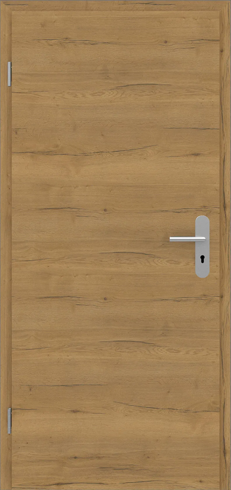 Wohnungseingangstür Laminato Eiche Honey Quer CPL