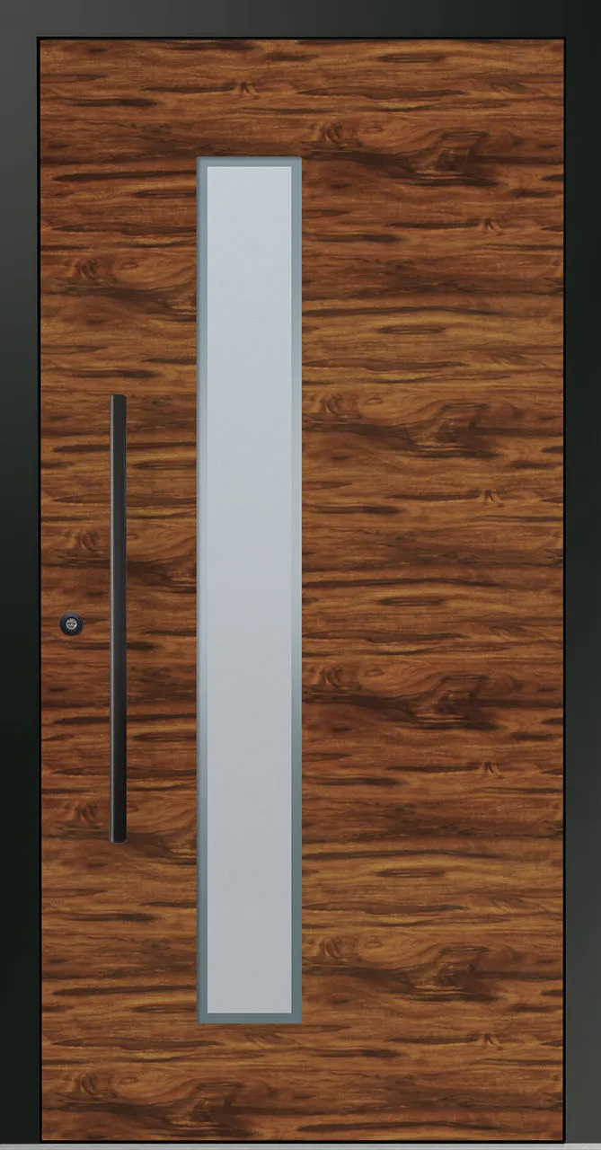 Aluminium-Haustür OptiDoor Blackline 30220D