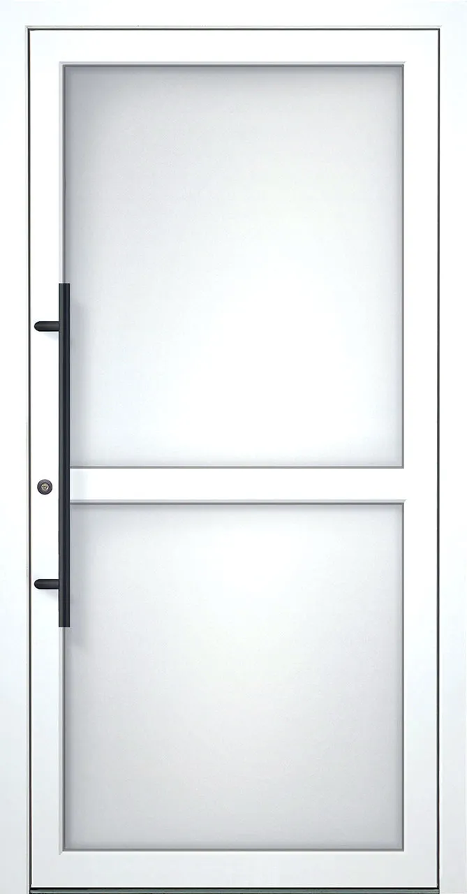 Aluminium-Haustür OptiDoor Power Blackline 38001P