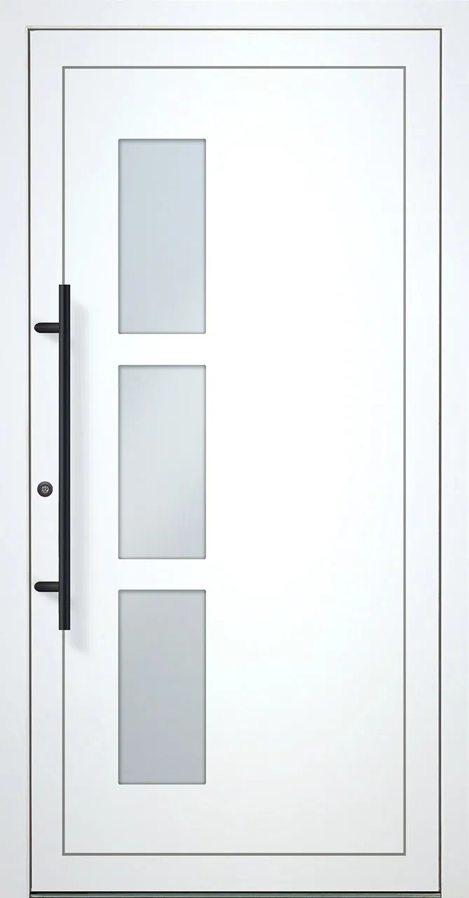 Aluminium-Haustür OptiDoor Power Blackline 38504P