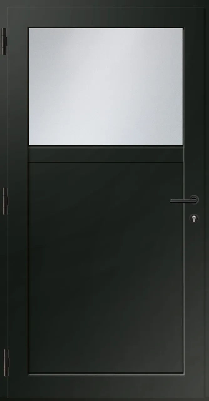 Aluminium-Haustür OptiDoor Exclusiv Blackline 38003E