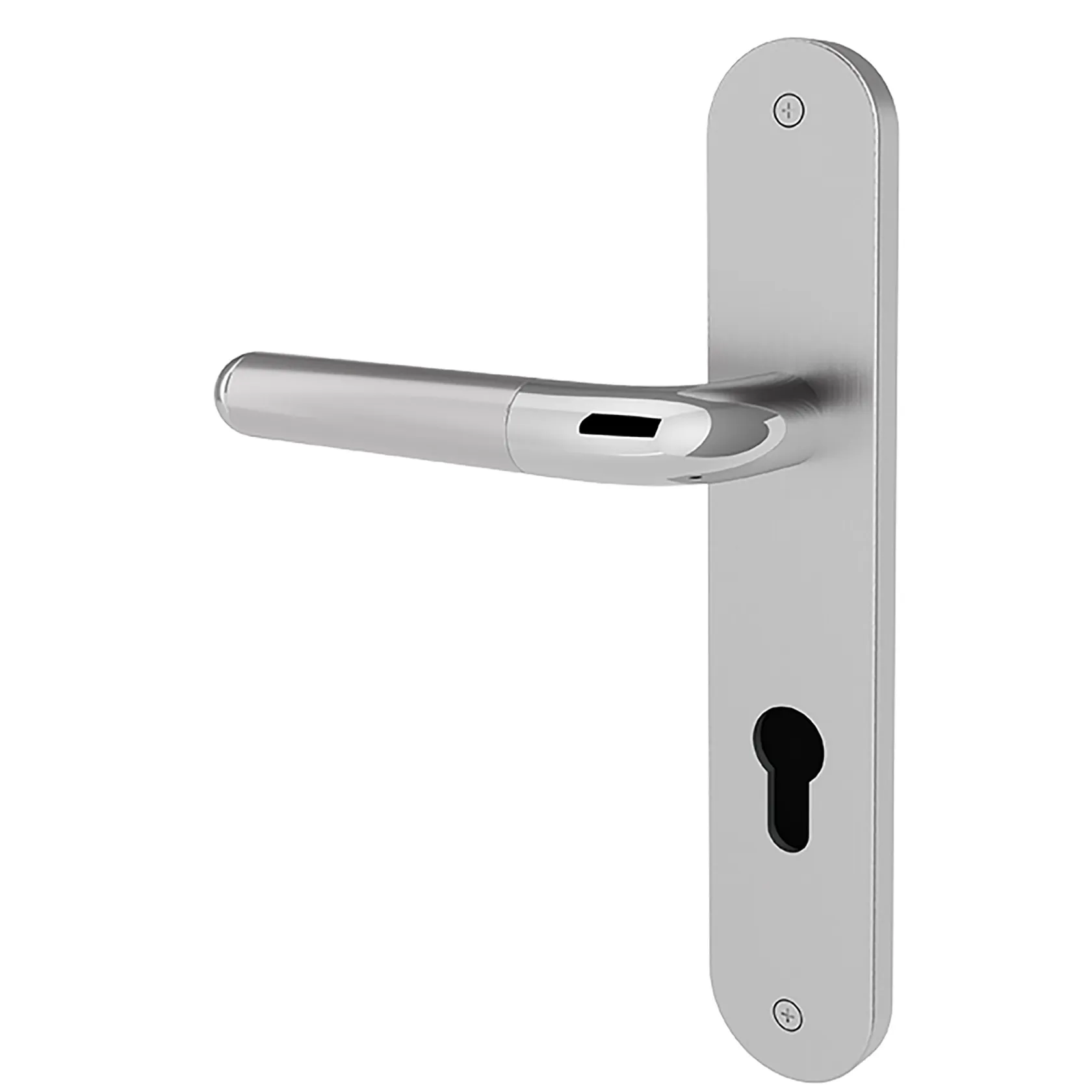 Türgriff Eleganto 19LR Chrom / Edelstahl