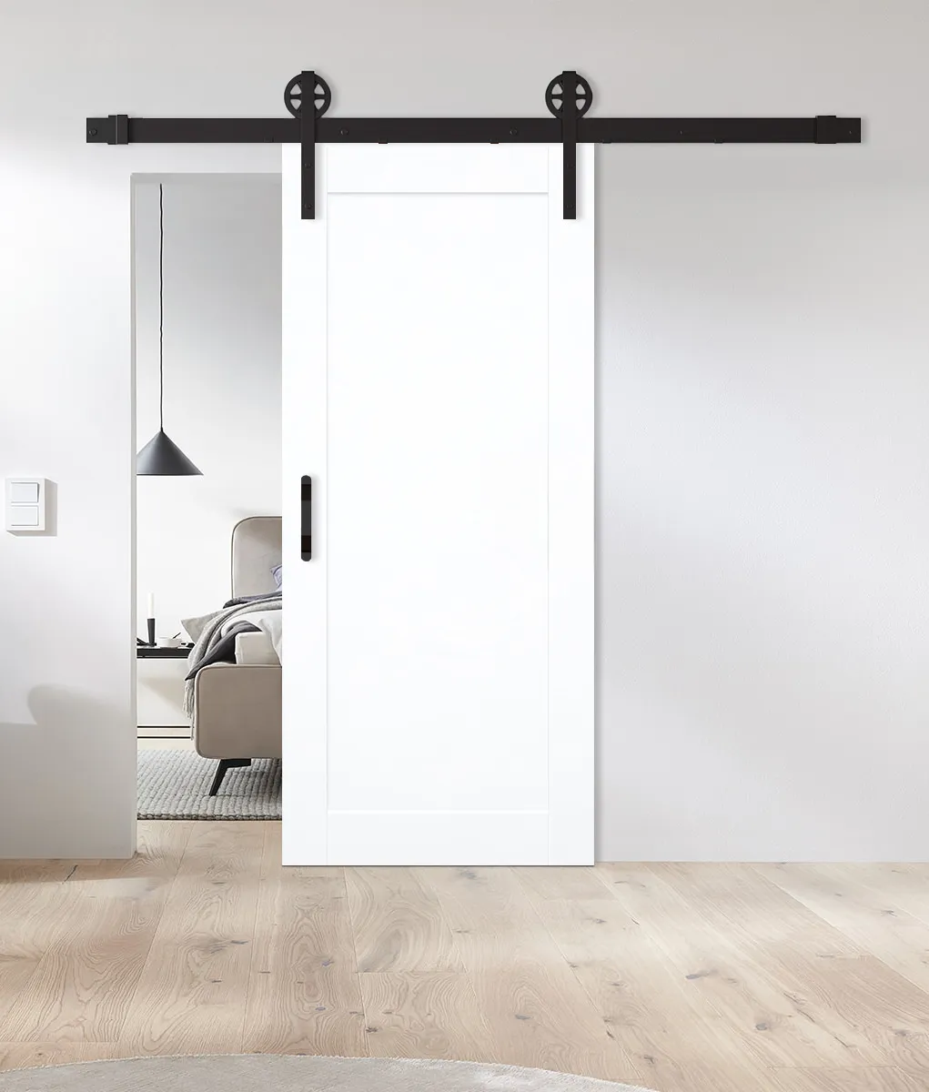 Holz-Schiebetür Pur Smart BS Barn Slide Weißlack neo