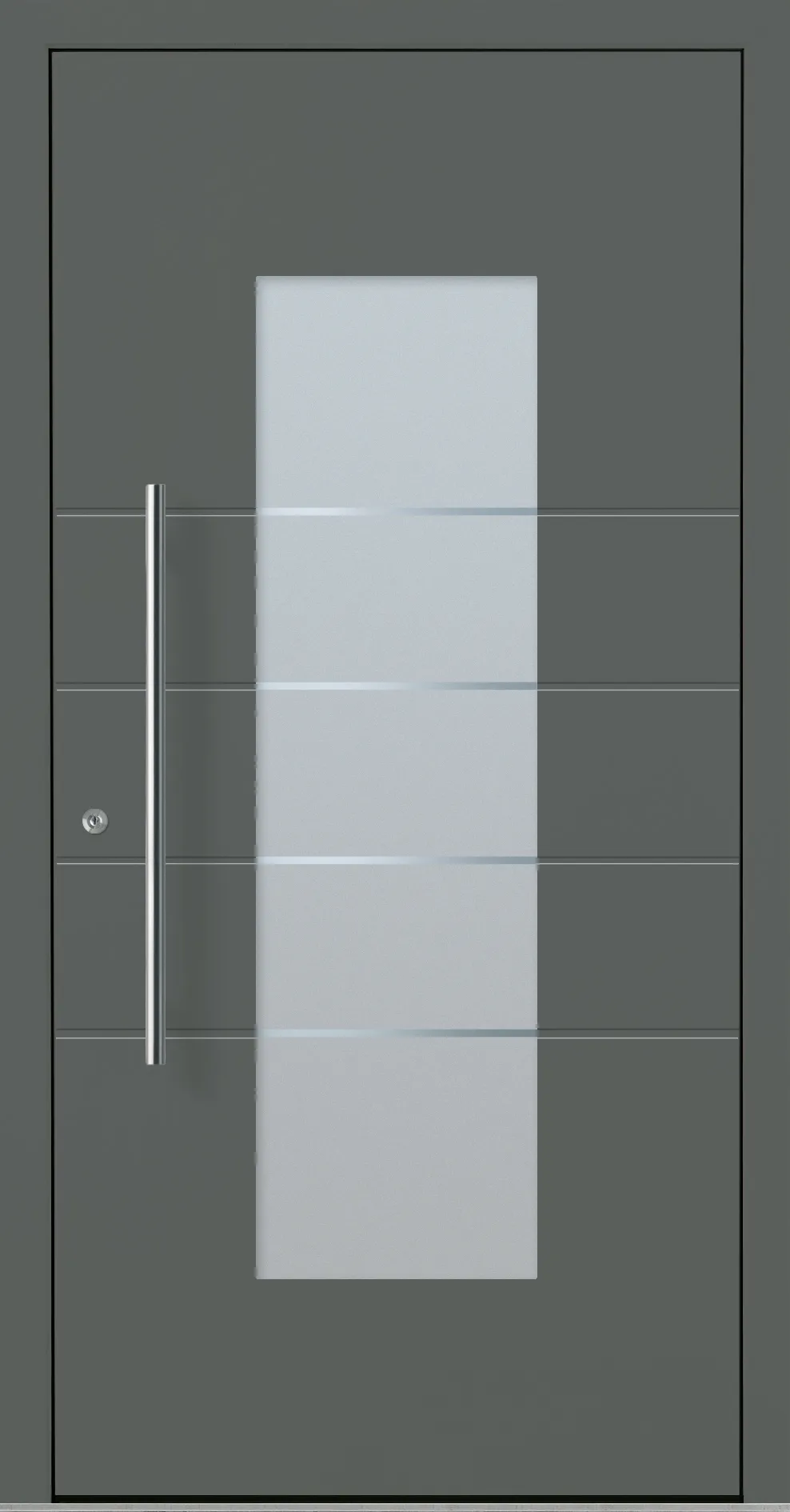 Aluminium-Haustür OptiDoor Design 30481D