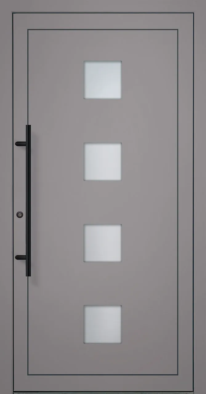 Aluminium-Haustür OptiDoor Exclusiv Blackline 38608E
