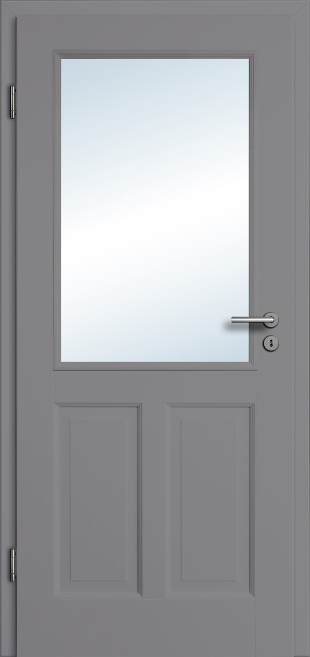 Stil-Innentür Grigio Premium 14FS Grau