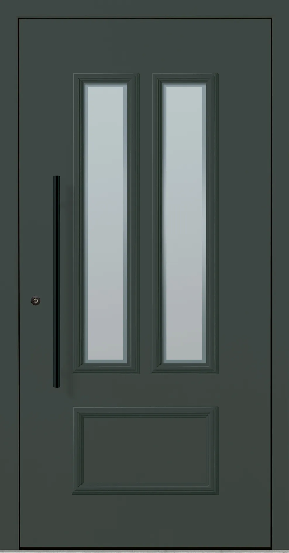 Aluminium-Haustür OptiDoor Blackline 32778D