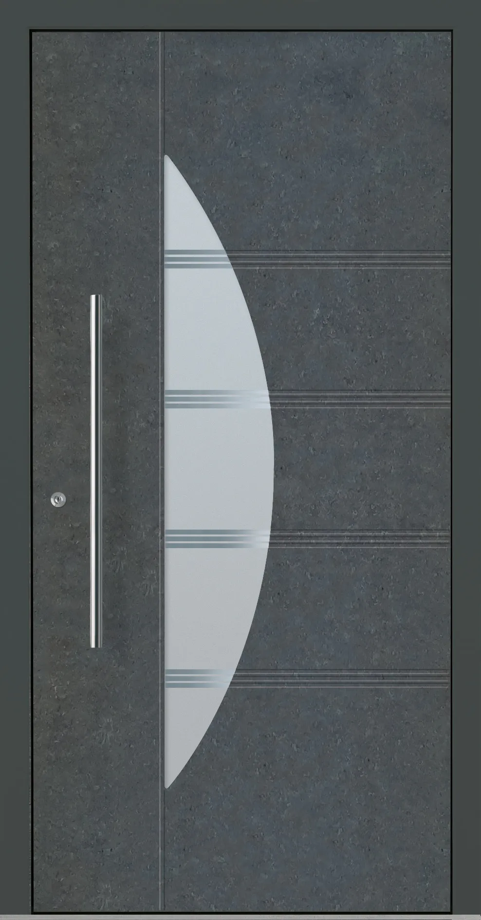 Aluminium-Haustür OptiDoor Design 30912D