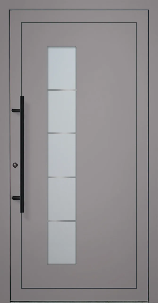 Aluminium-Haustür OptiDoor Power Blackline 38711P