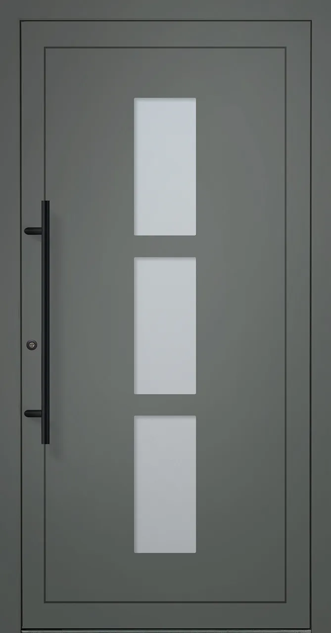 Aluminium-Haustür OptiDoor Power Blackline 38112P