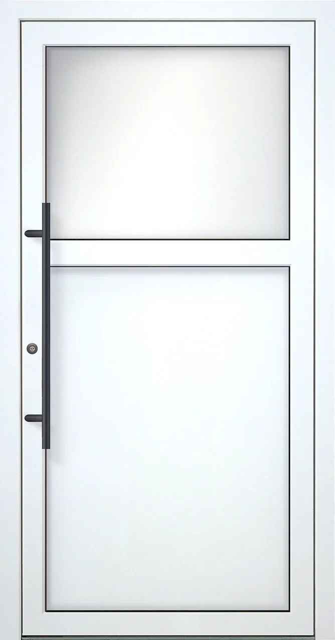 Aluminium-Haustür OptiDoor Power Blackline 38003P