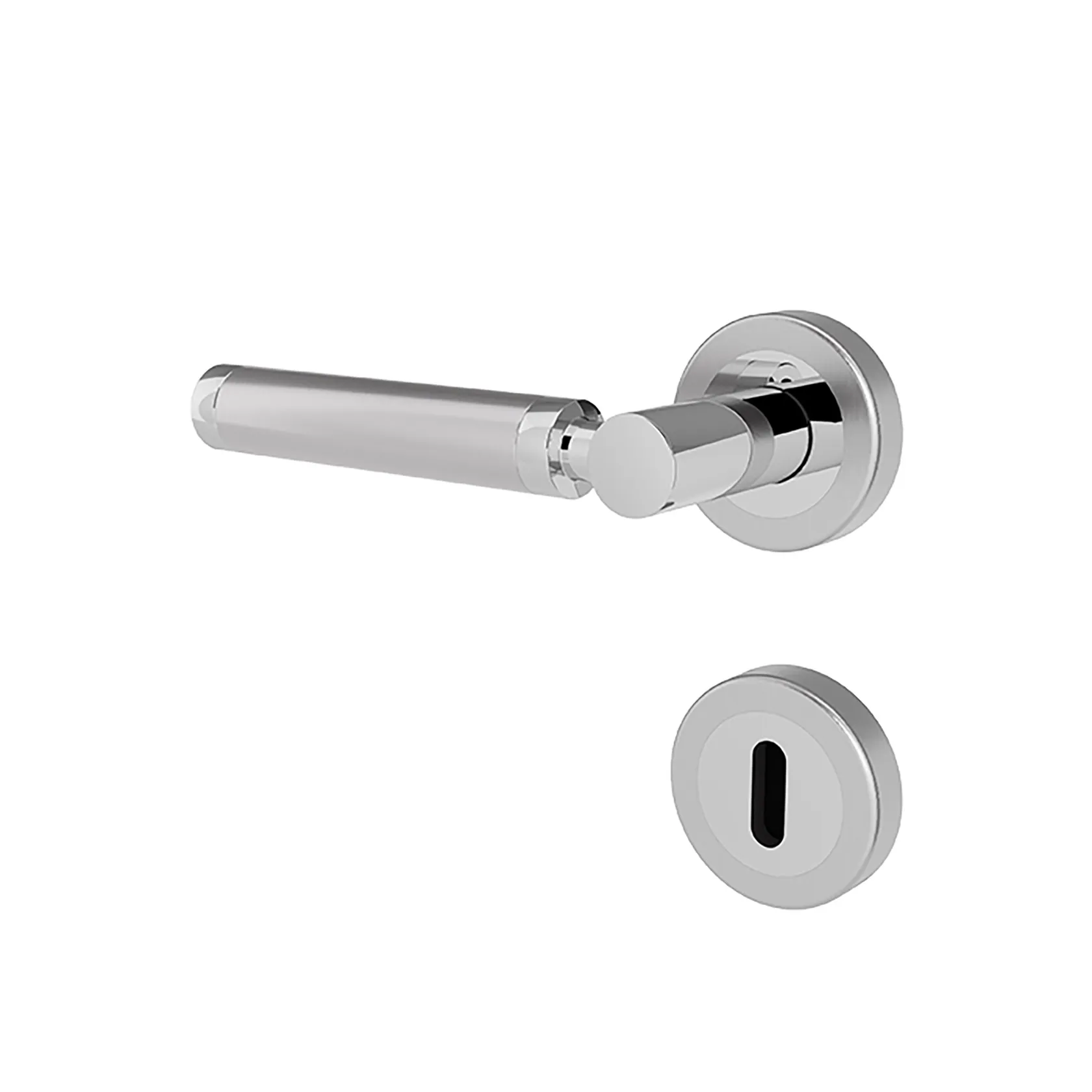 Türgriff Eleganto 35 Chrom / Edelstahl