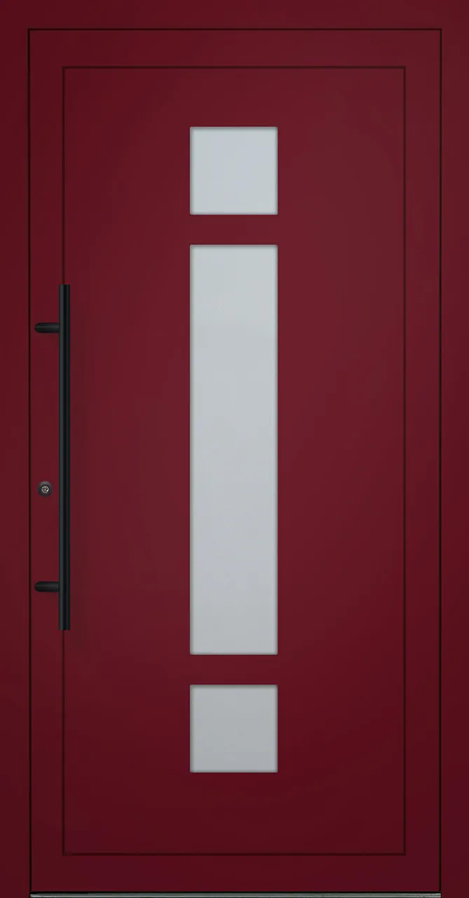 Aluminium-Haustür OptiDoor Power Blackline 38660P