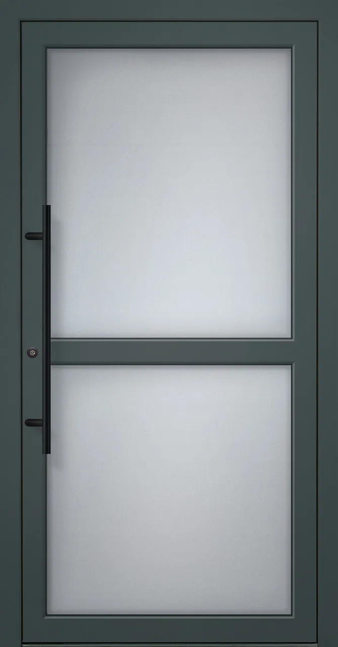 Aluminium-Haustür OptiDoor Power Blackline 38001P