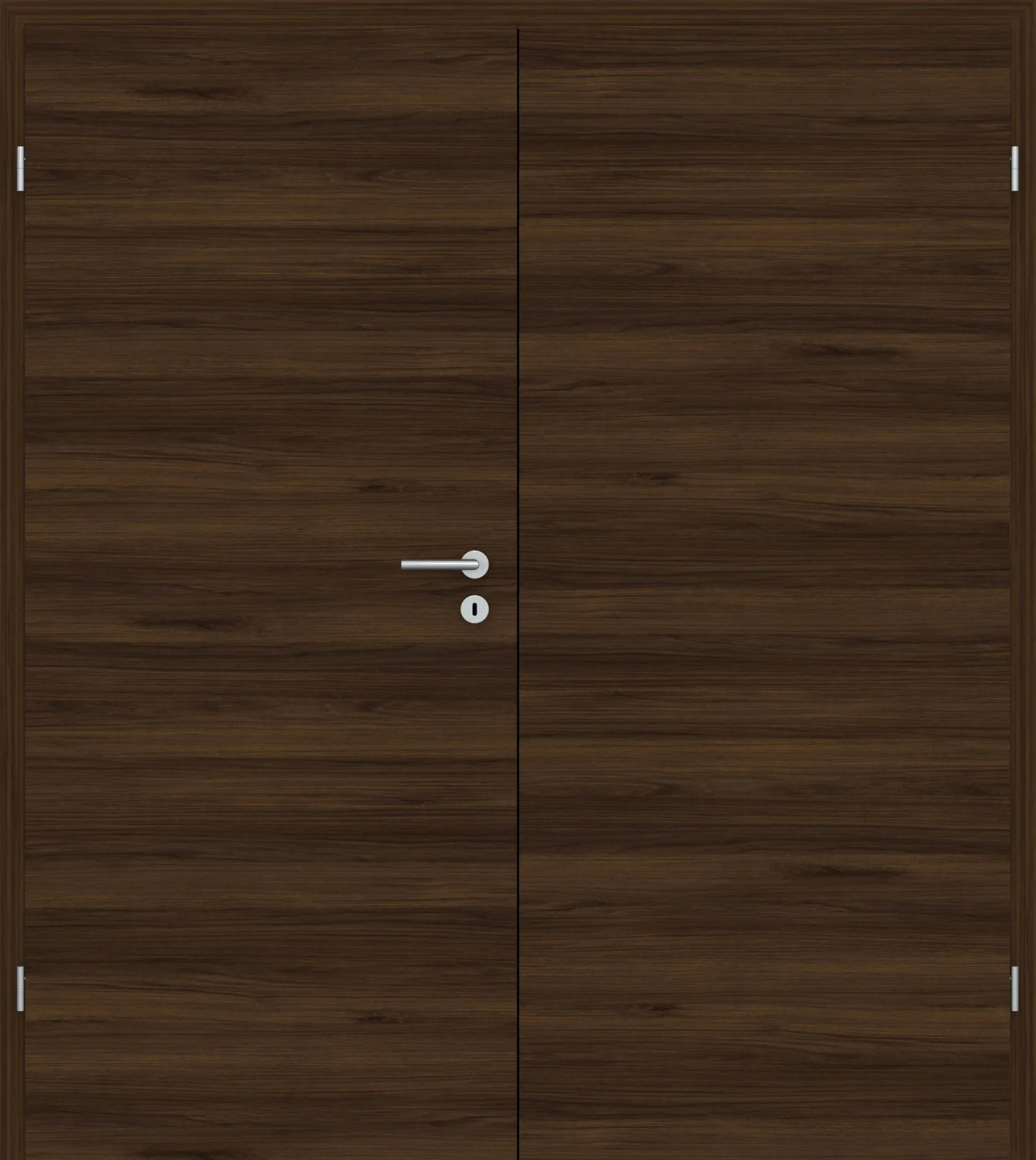 Doppelflügel-Innentür Laminato Accent Nussbraun Quer CPL