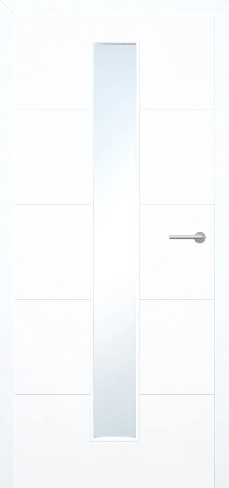 Design-Innentür Artico Linea 5-LA Flat Weißlack neo