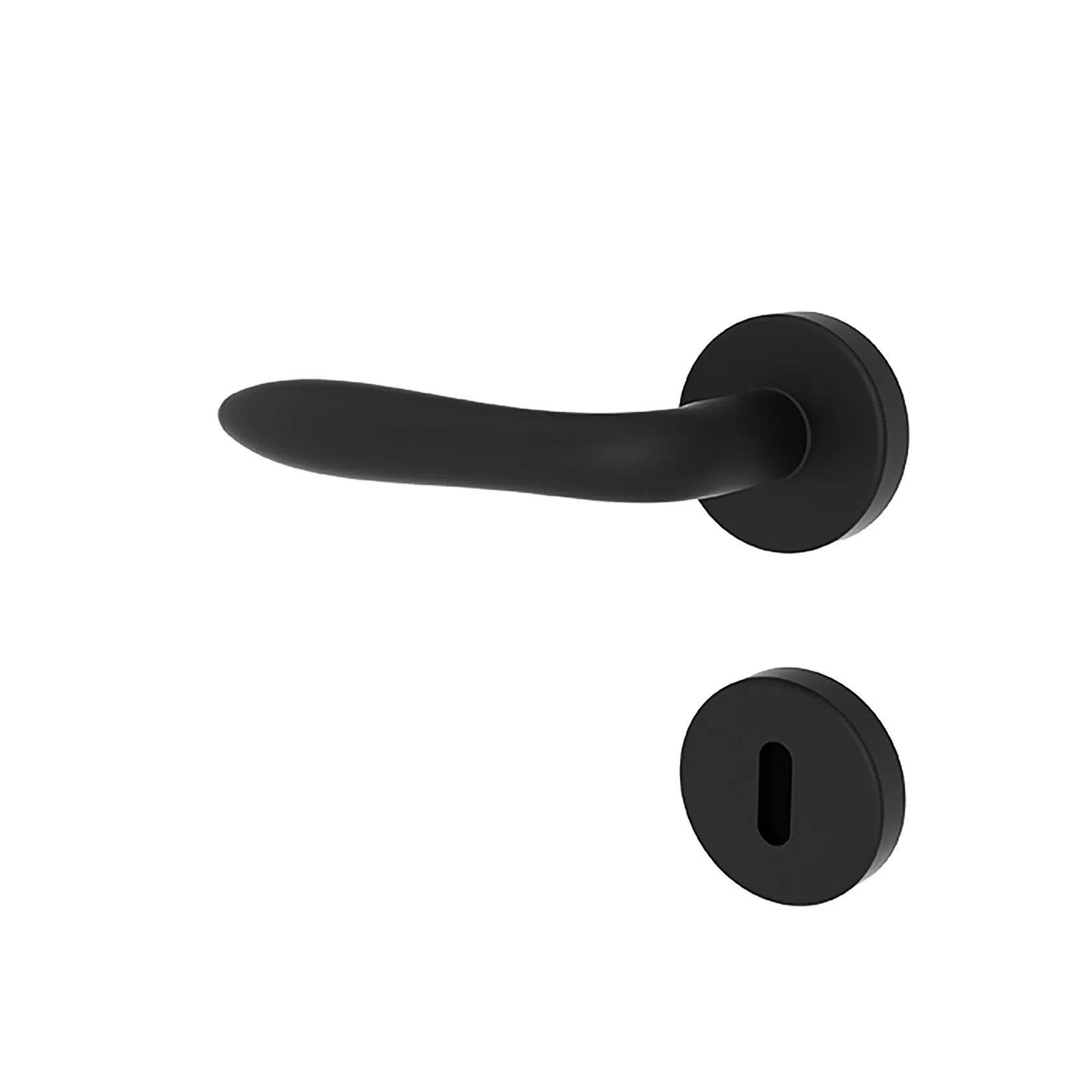 Türgriff Eleganto 5 Schwarz matt