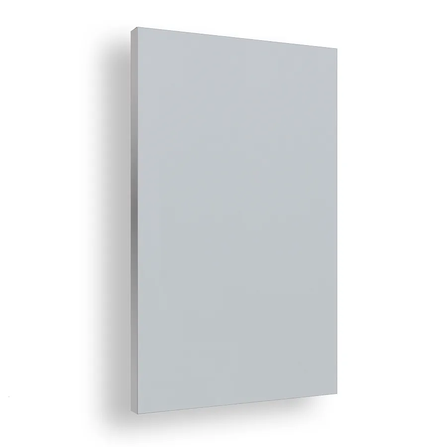 Oberflächenmuster Aluminiumhaustür Weißaluminium (RAL 9006)