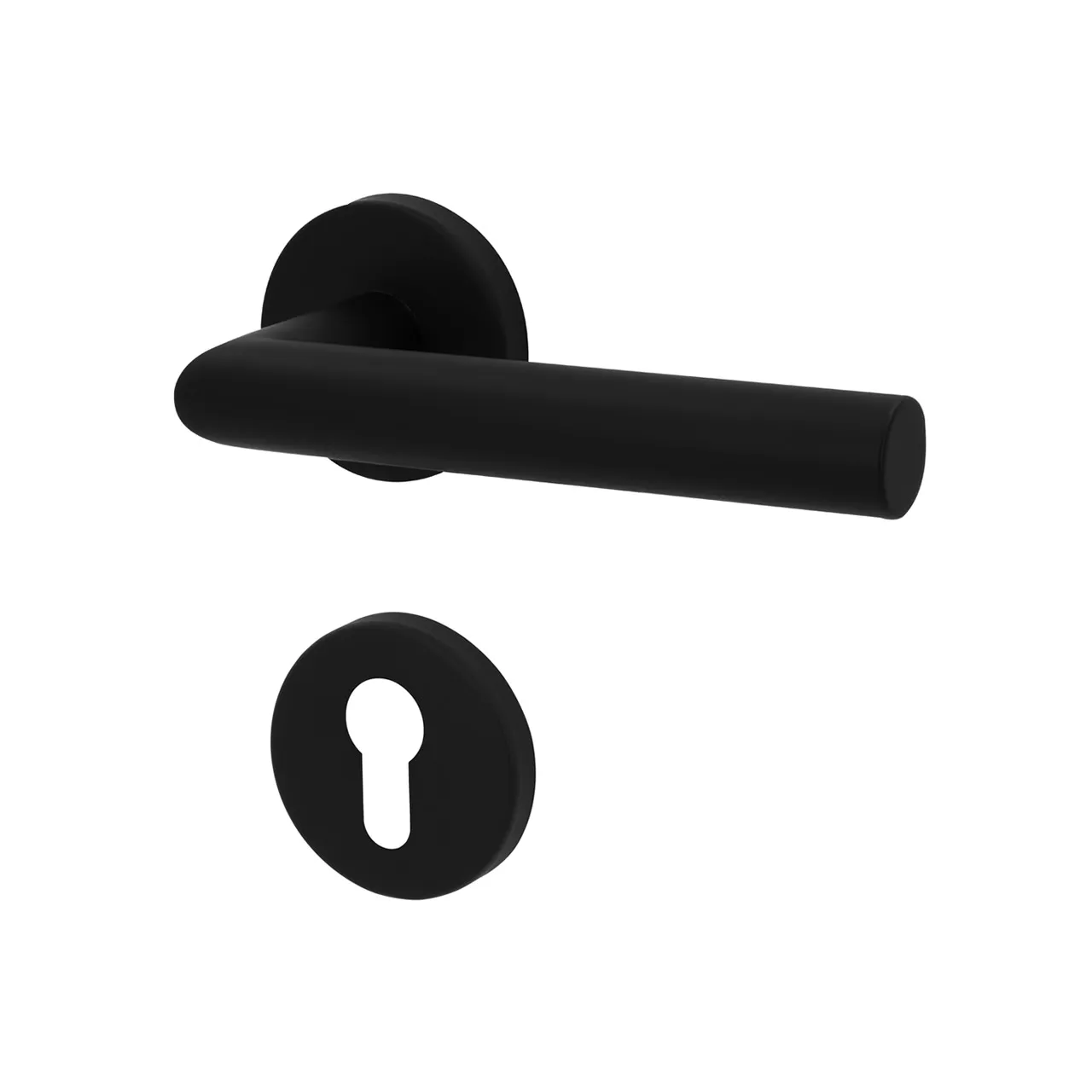 Türgriff Eleganto 590 Schwarz matt