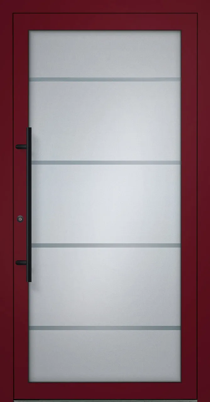 Aluminium-Haustür OptiDoor Power Blackline 38400P