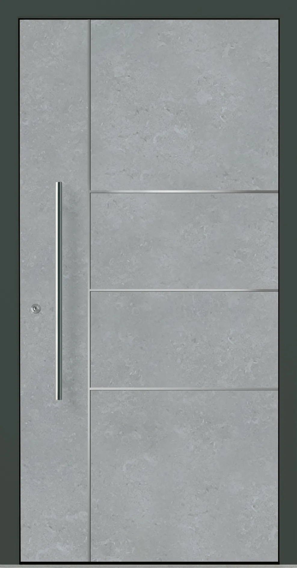 Aluminium-Haustür OptiDoor Design 32200D