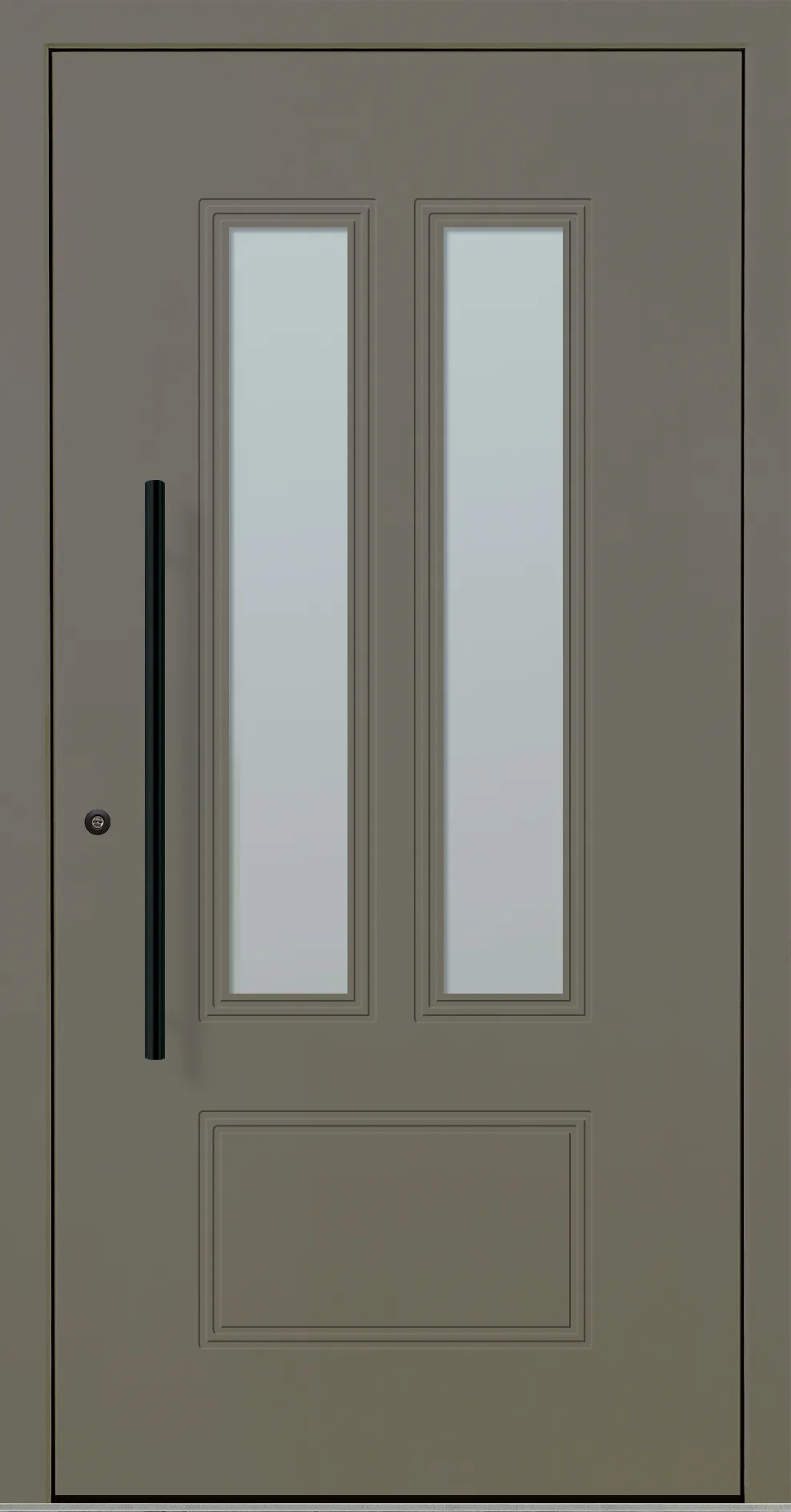 Aluminium-Haustür OptiDoor Blackline 32650D