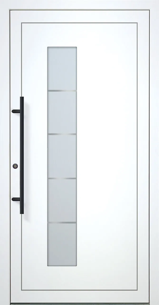 Aluminium-Haustür OptiDoor Power Blackline 38711P