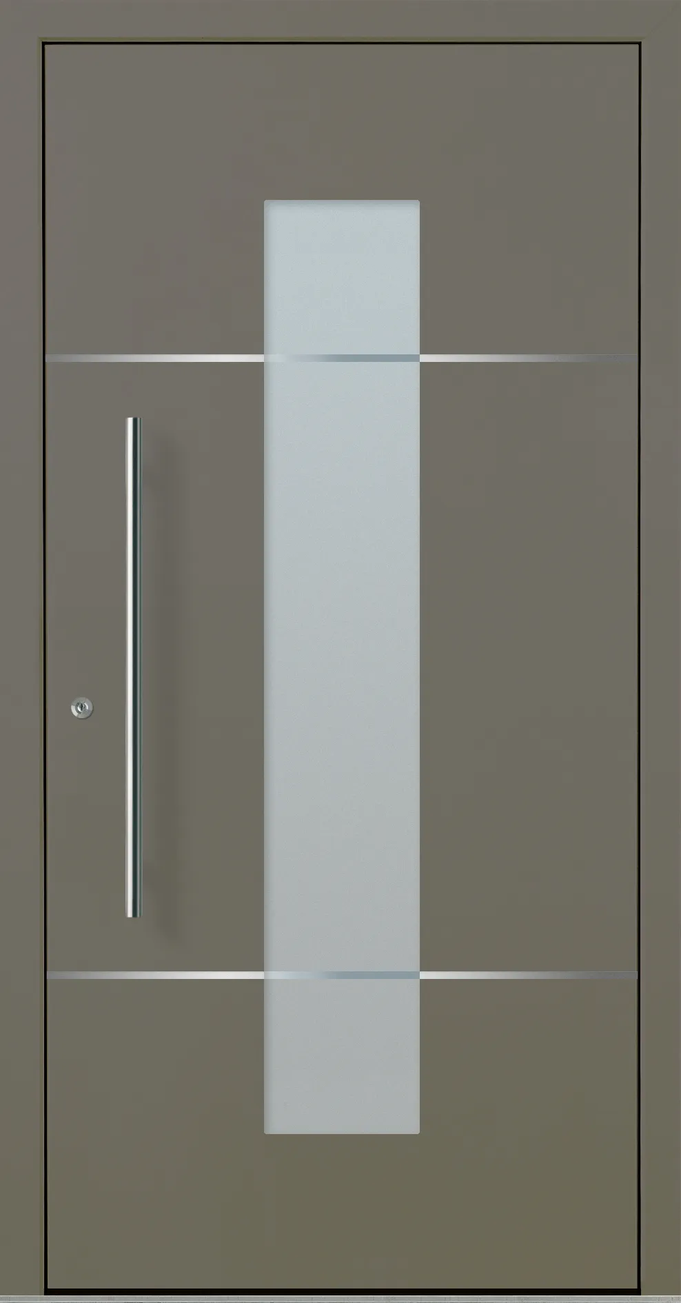 Aluminium-Haustür OptiDoor Design 32112D
