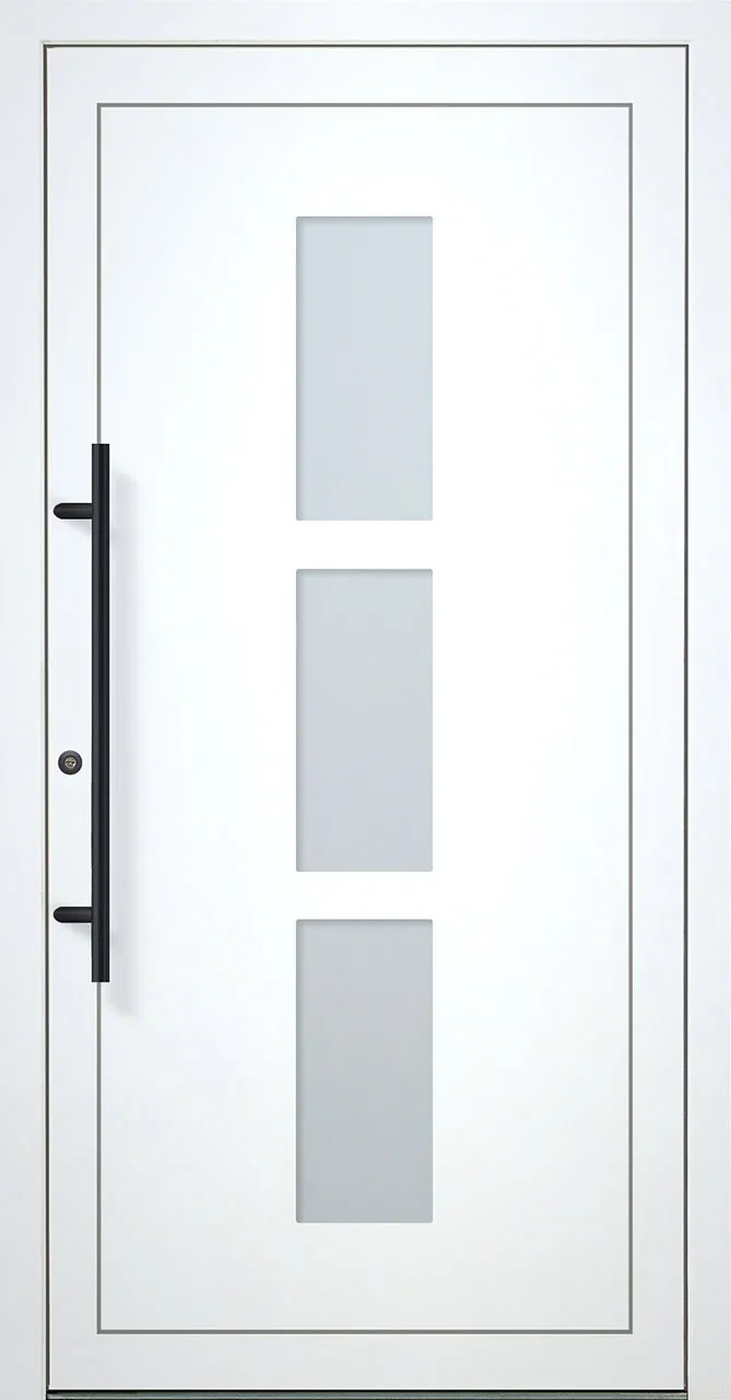Aluminium-Haustür OptiDoor Power Blackline 38112P
