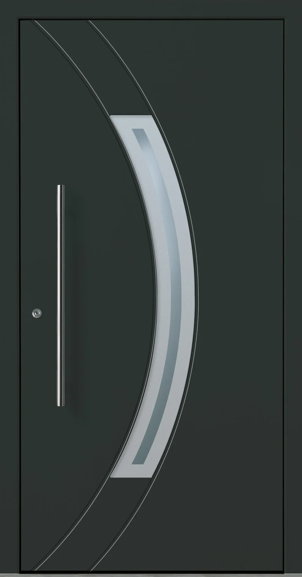 Aluminium-Haustür OptiDoor Design 32110D