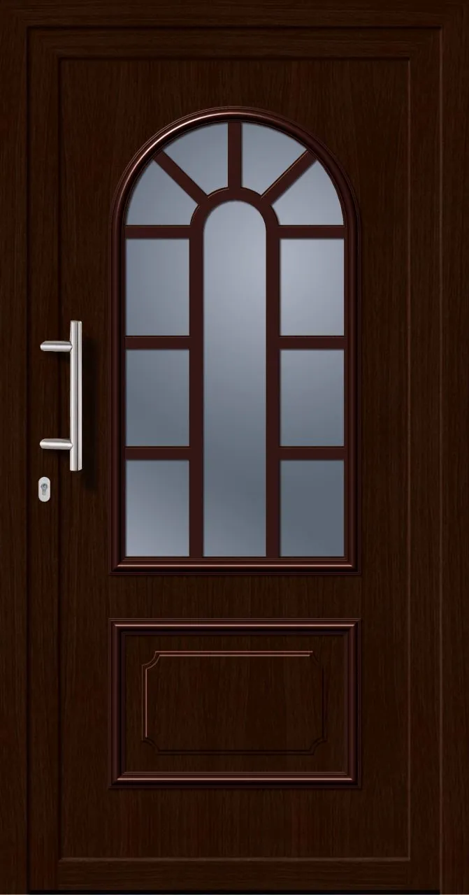 SecuDoor Exclusiv 11050E Kunststoffhaustür Mooreiche