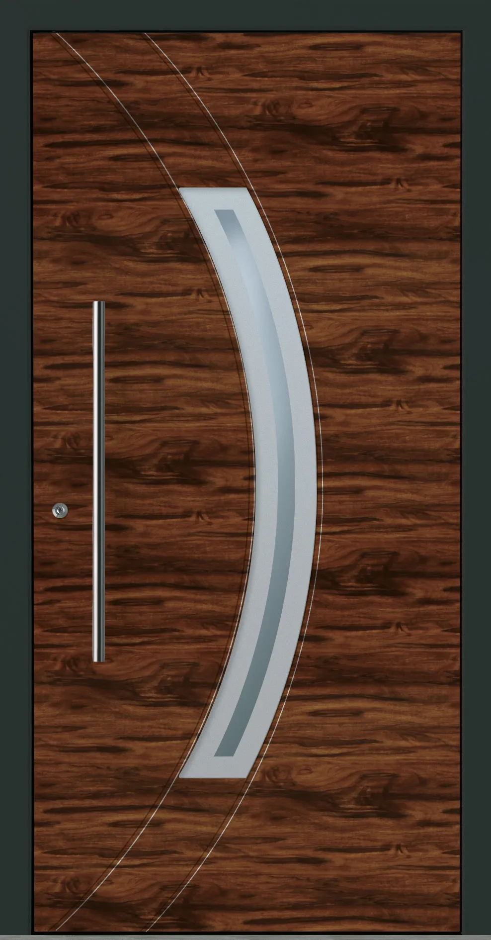 Aluminium-Haustür OptiDoor Design 32110D